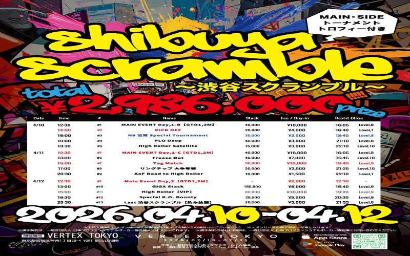 #5 渋谷スクランブル High Roller Satellite