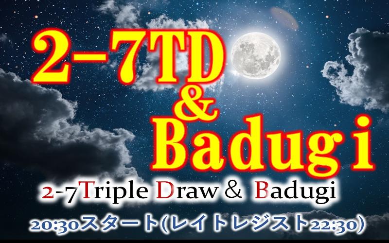 2-7TD&Badugi